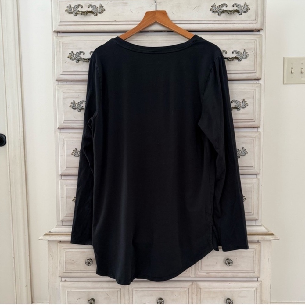 Soft Surroundings Basic Pima Cotton Long Sleeve T… - image 3